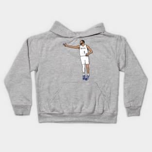 The three point mikal Kids Hoodie